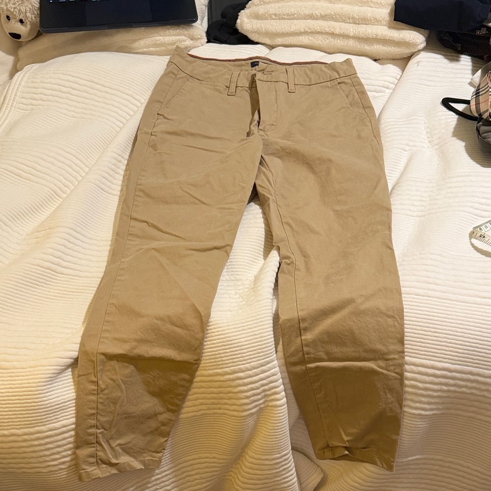 Tommy Hilfiger Women's Tan Chinos